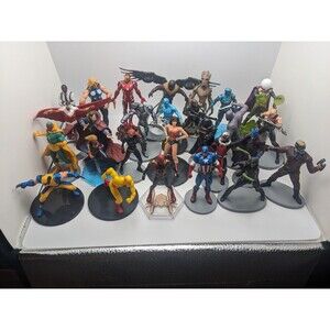 Marvel DC 2-4" Figure X-MEN Avenger Guardian Galaxy - 4 random figures Read